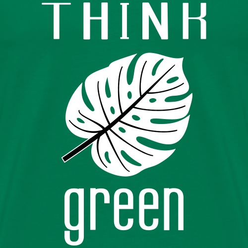 THINK GREEN - T-shirt Premium Homme
