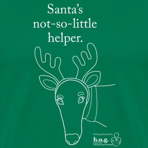 Santa's not-so-little helper - Men's Premium T-Shirt
