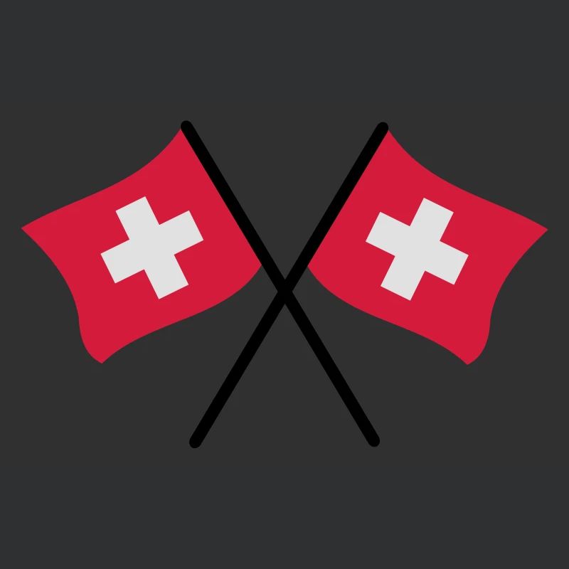 Schweizer Flaggen