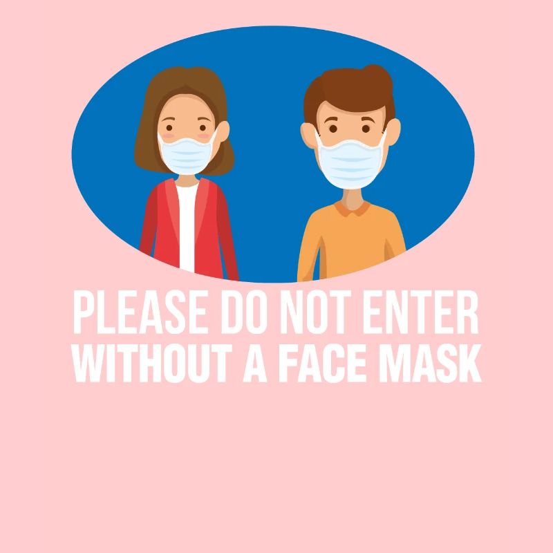 Face Mask Required For Entry FaceMask Safety Emplo