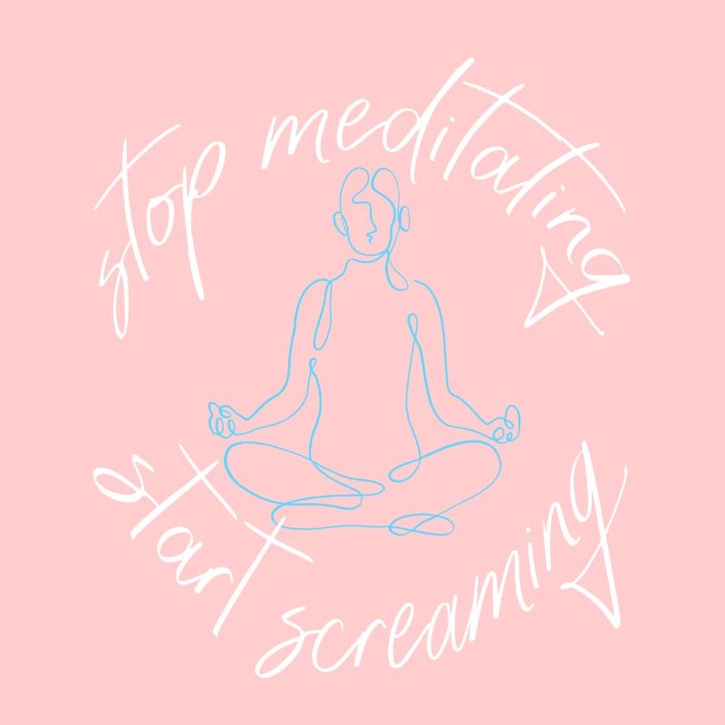 Meditation oder schreien ?