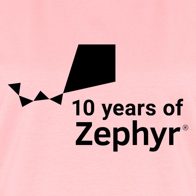 Zephyr 10th Anniversary Stacked Black