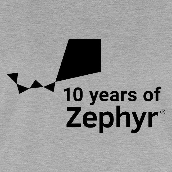 Zephyr 10th Anniversary Stacked Black