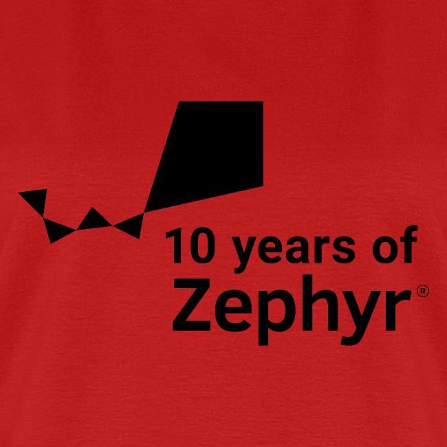 Zephyr 10th Anniversary Stacked Black