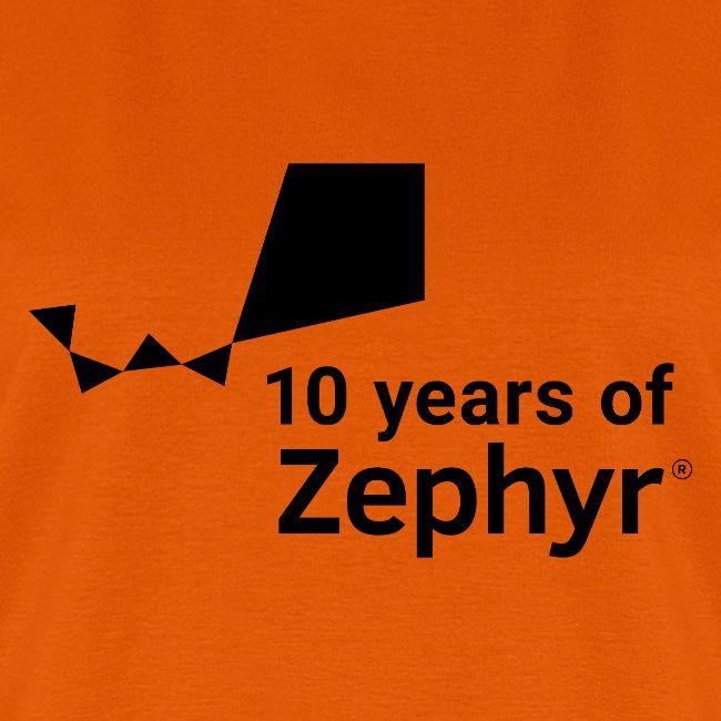 Zephyr 10th Anniversary Stacked Black