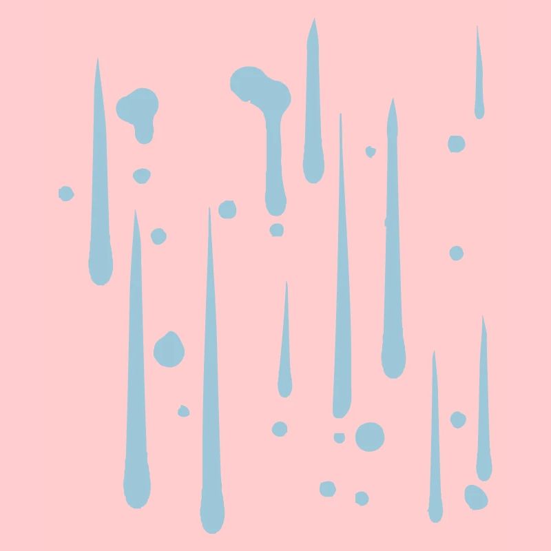 rain drops graffiti spray cool hold out black