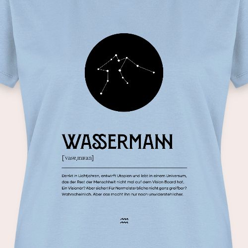 Sternzeichen WASSERMANN Poster Zodiac