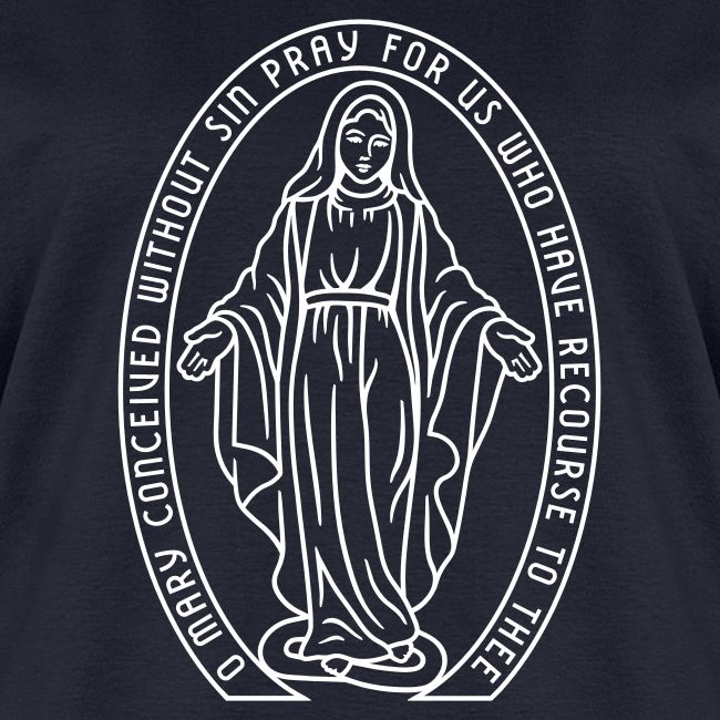 Oh Mary conceived without sin..