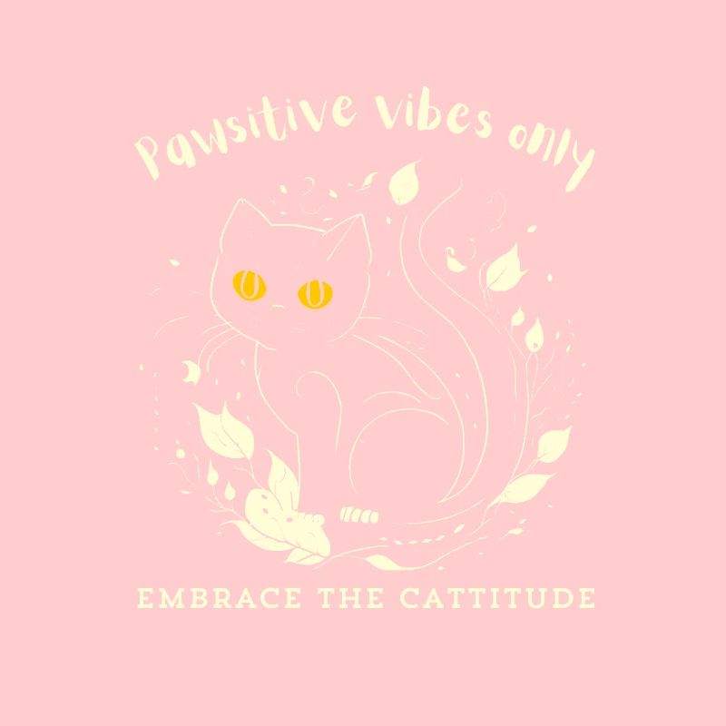 "Pawsitive vibes only"