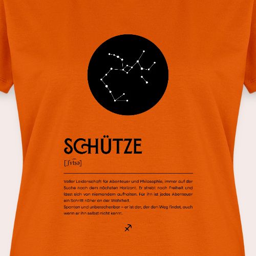 Sternzeichen SCHÜTZE Poster Zodiac