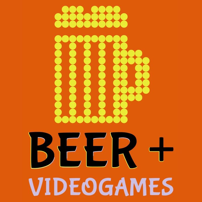 Pixel-Bier-Videospiele