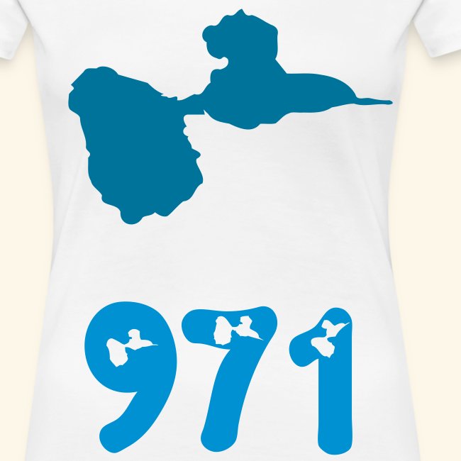 Slapen overschrijving gemak Vrouwen Premium T-shirt | T-shirts Guadeloupe Tee shirts GWADA 971