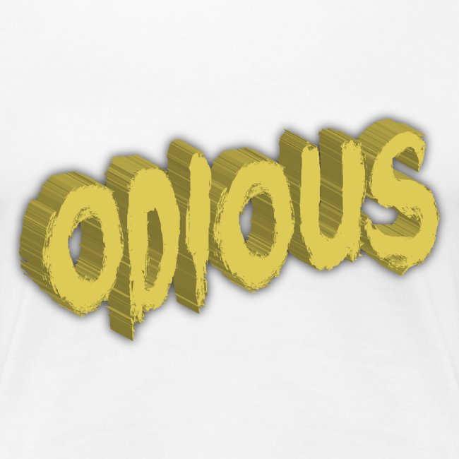 odious 3d logo