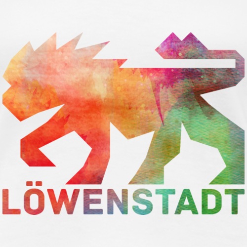 Löwenstadt Design 5 - Frauen Premium T-Shirt