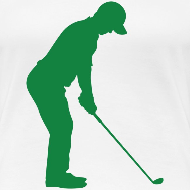 Golf green golfista