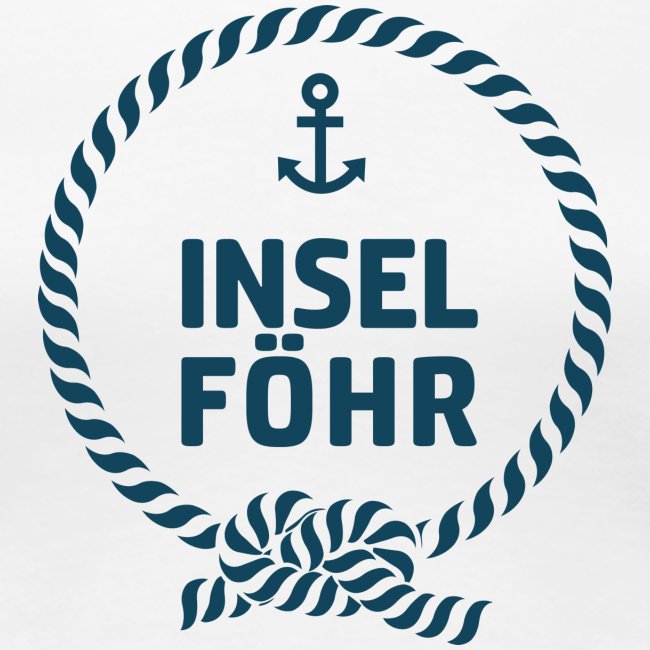 Insel Föhr Tau mit Anker