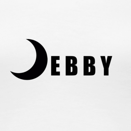 DEBBY - LOGO NOIR - T-shirt Premium Femme