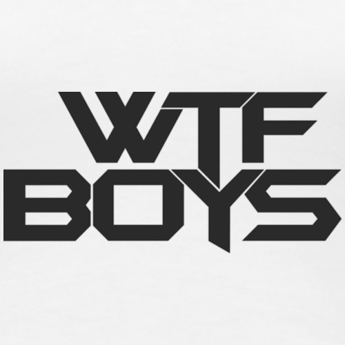 WTF BOYS - Premium-T-shirt dam