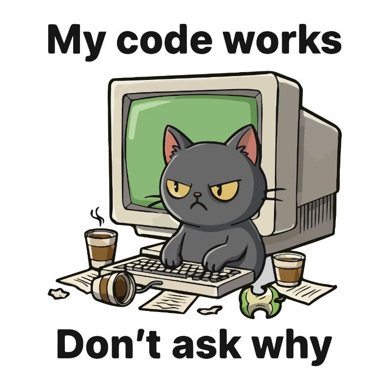 My code works Don't ask why