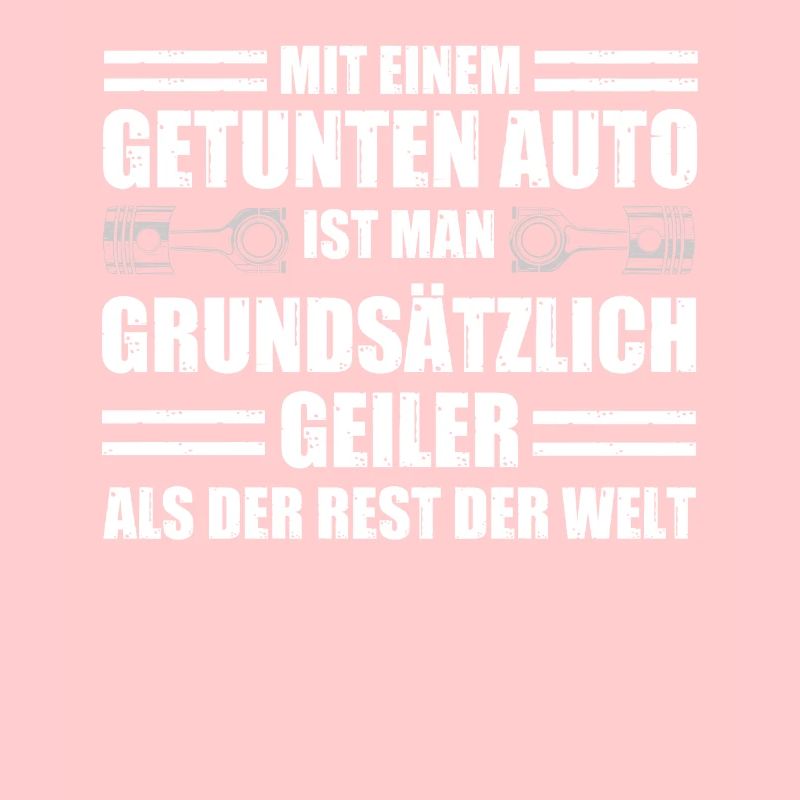 Mit einem getunten Auto Tuning Tuner Schrauber