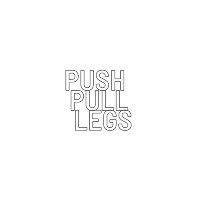 Push Pull Legs Trainingssplit