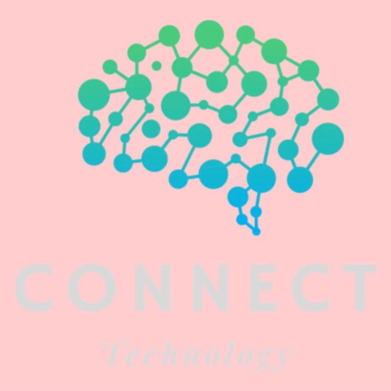 Brain tech logo design smart brain logo design