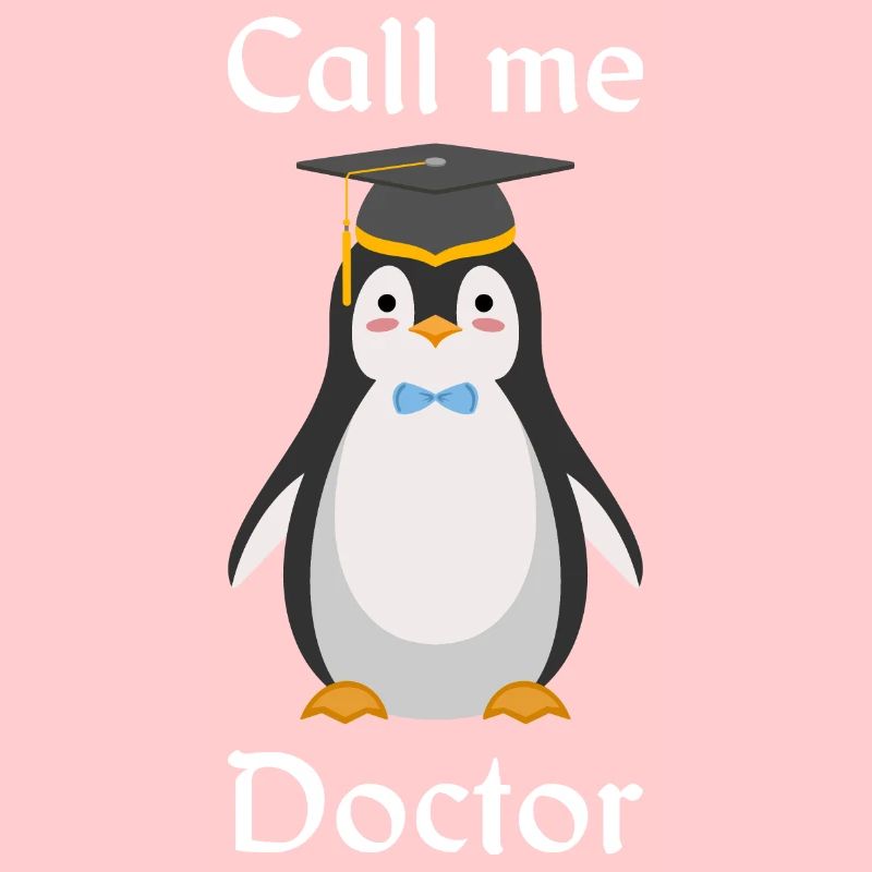 Pinguin doktor Doktorarbeit Abschluss