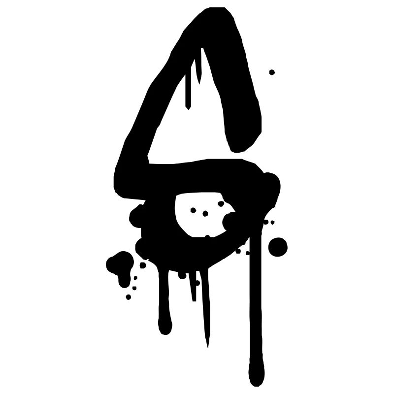 Graffiti S gouttes Farbklex spray