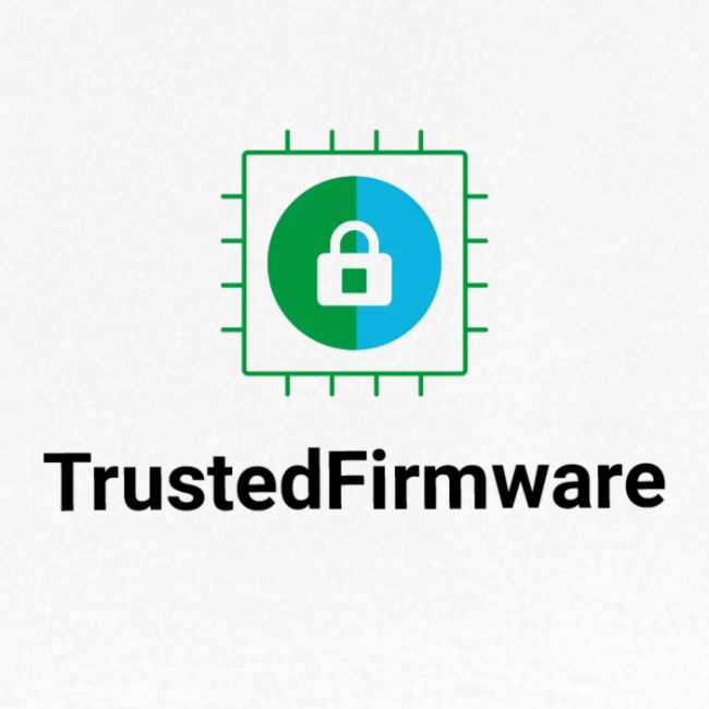 TrustedFirmware Logo verticle no org