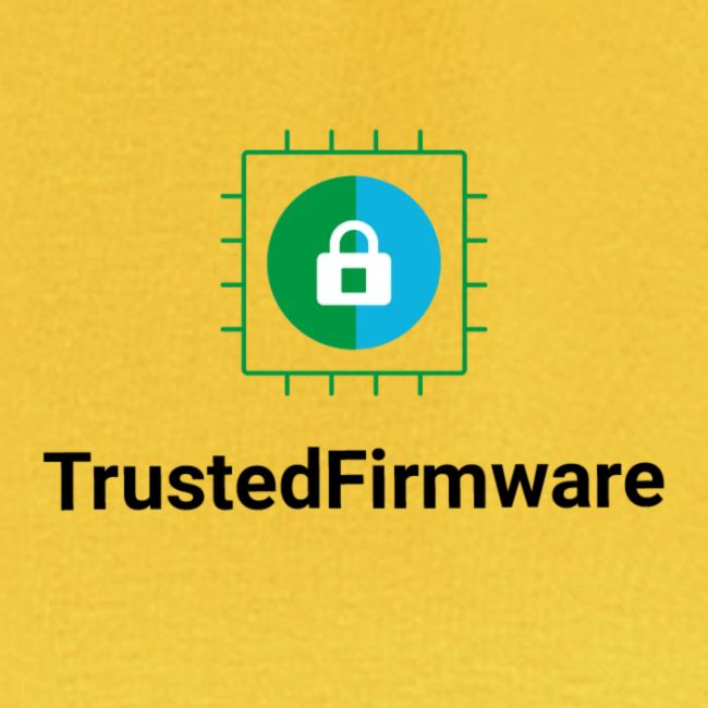 TrustedFirmware Logo verticle no org
