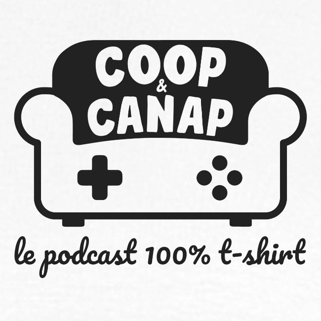 "Le Podcast 100% t-shirt" - logo noir