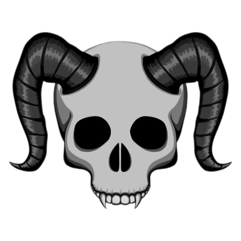 Dämon - Halbschädel