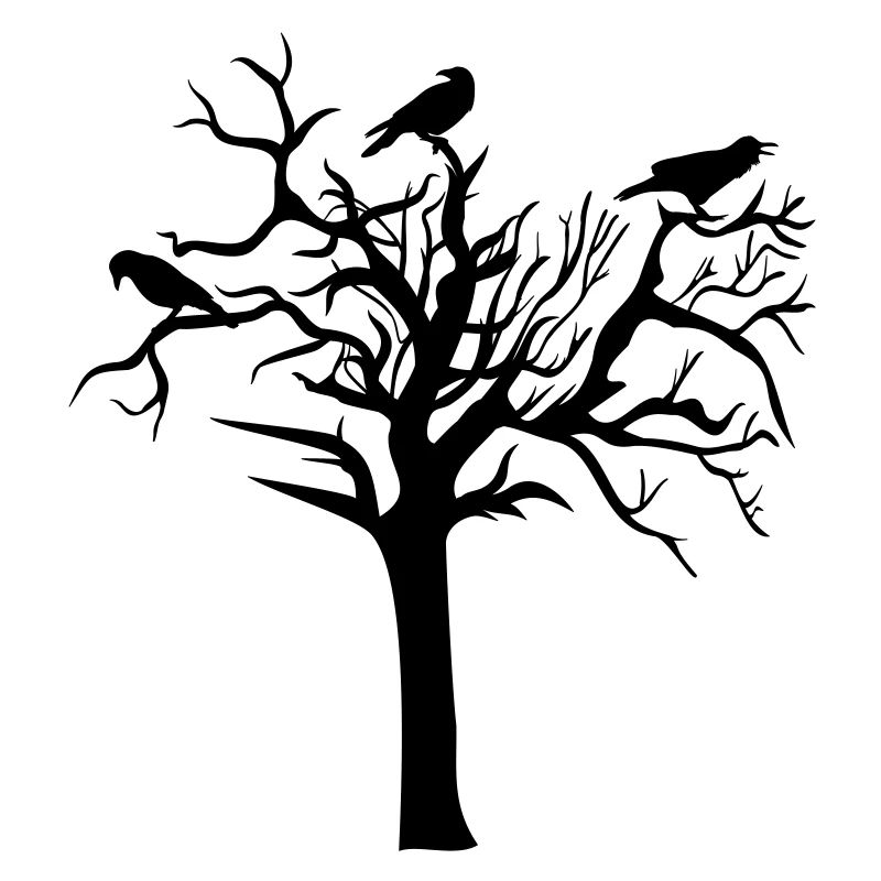 Raven Raven Crow Crows Tree Bird