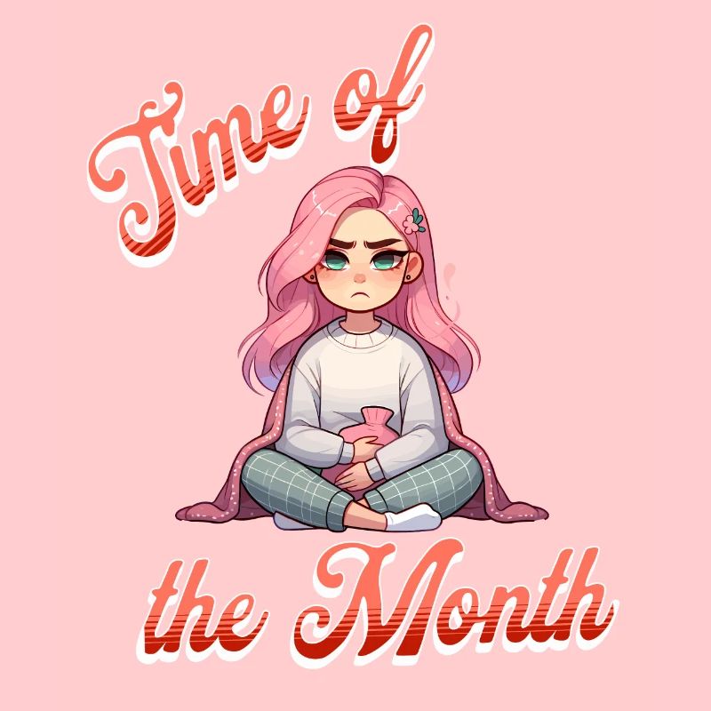 Periode Menstruation Zeit Des Monats