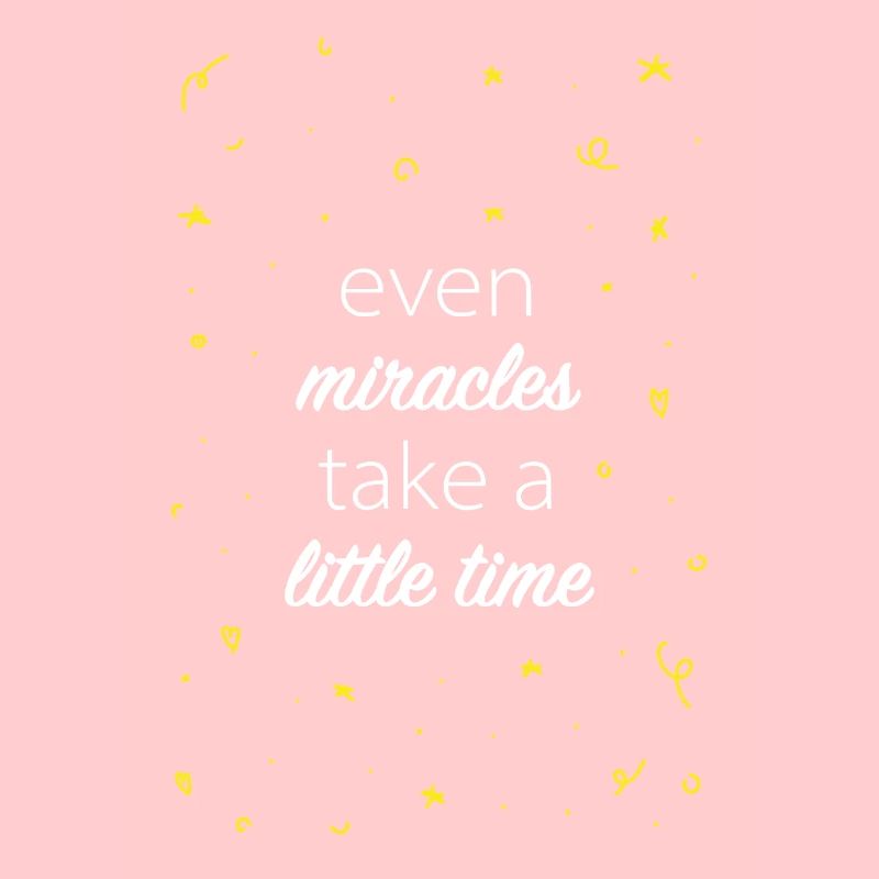 Miracles ahead