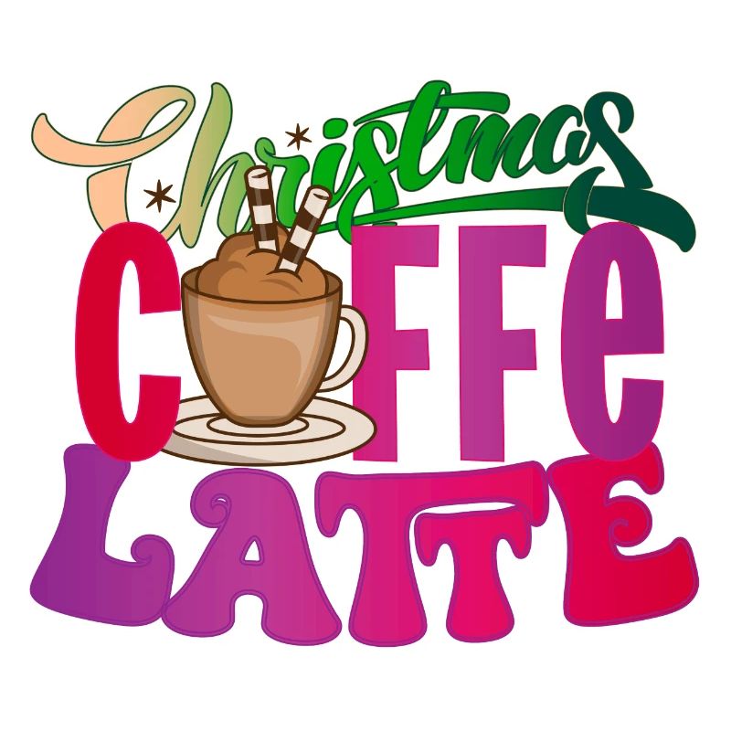 Caffe Latte de Noël Café de Noël