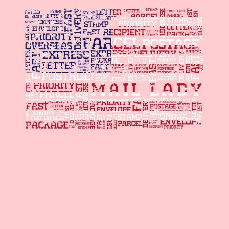 Dame de la poste, livraison postale