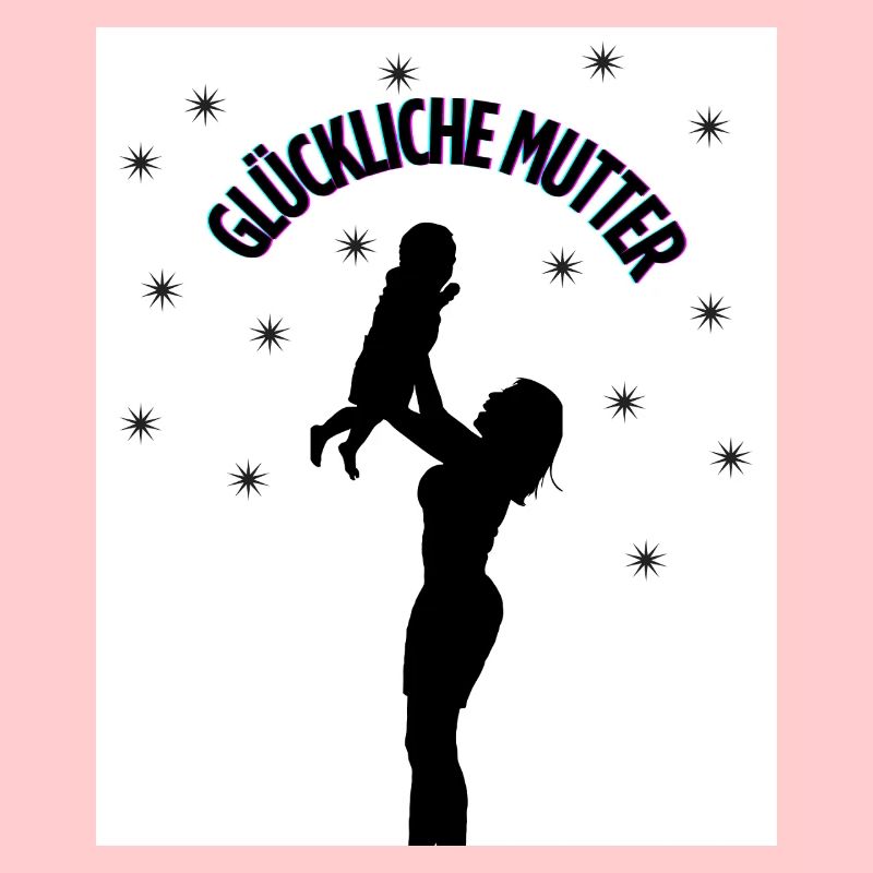 Maman heureuse – amour pur