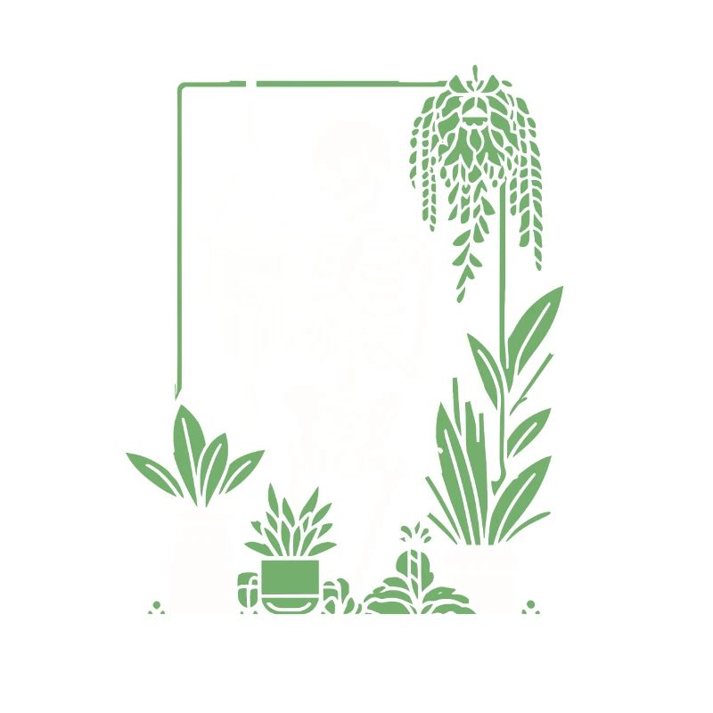 Macrame and plants