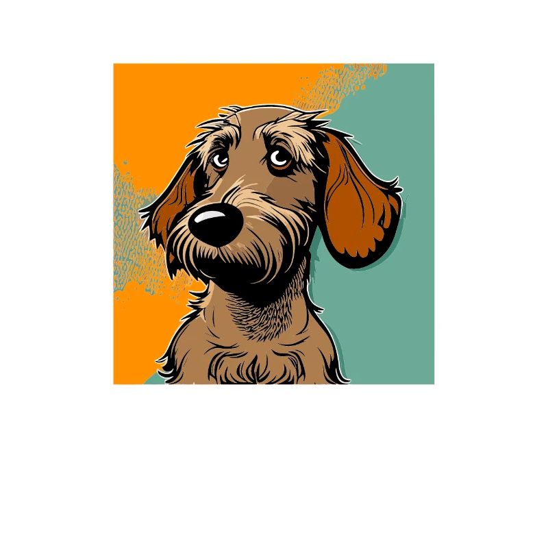 Hund im comic style