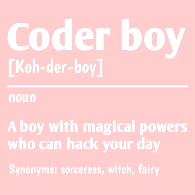 Coder Boy Definition Noun Software Developer Progr
