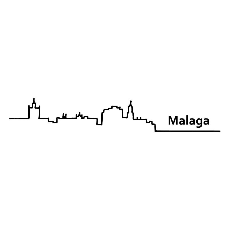 malaga skyline