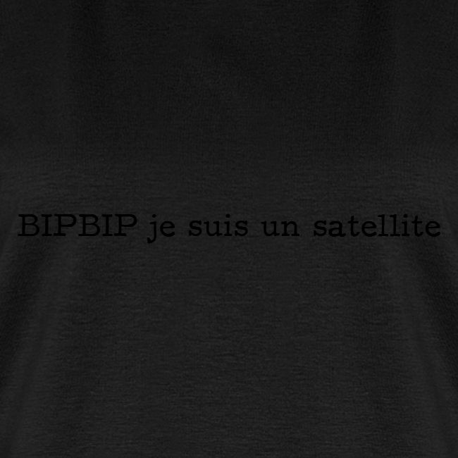 bipbip je suis un satelitte