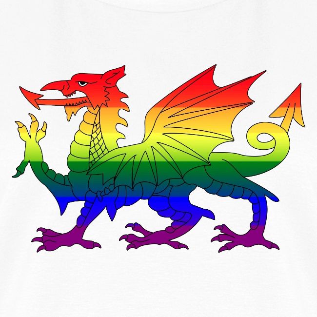 Welsh Pride Flag, Baner Balchder Cymru, Wales