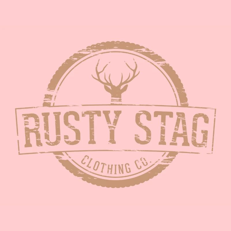 Rusty Stag Weathered Crest