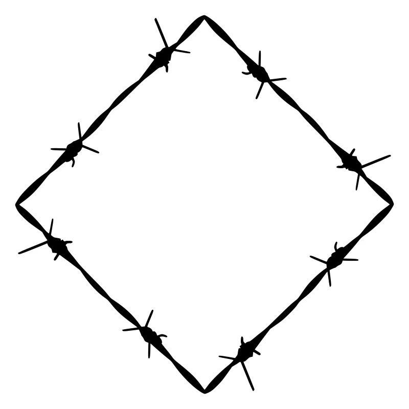 Diamant de fil de fer barbelé