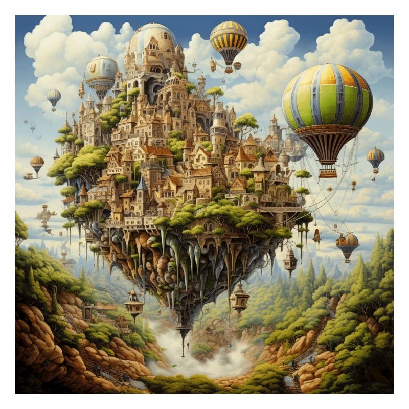 Enchanted World: Let Your Thoughts Float