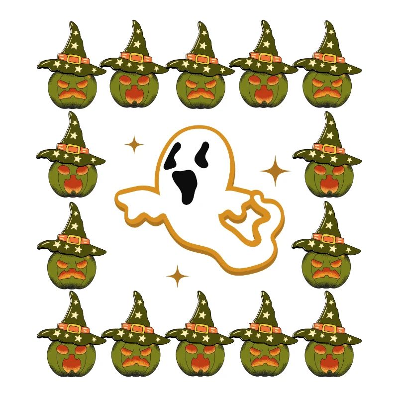 Pumpkins White Ghost