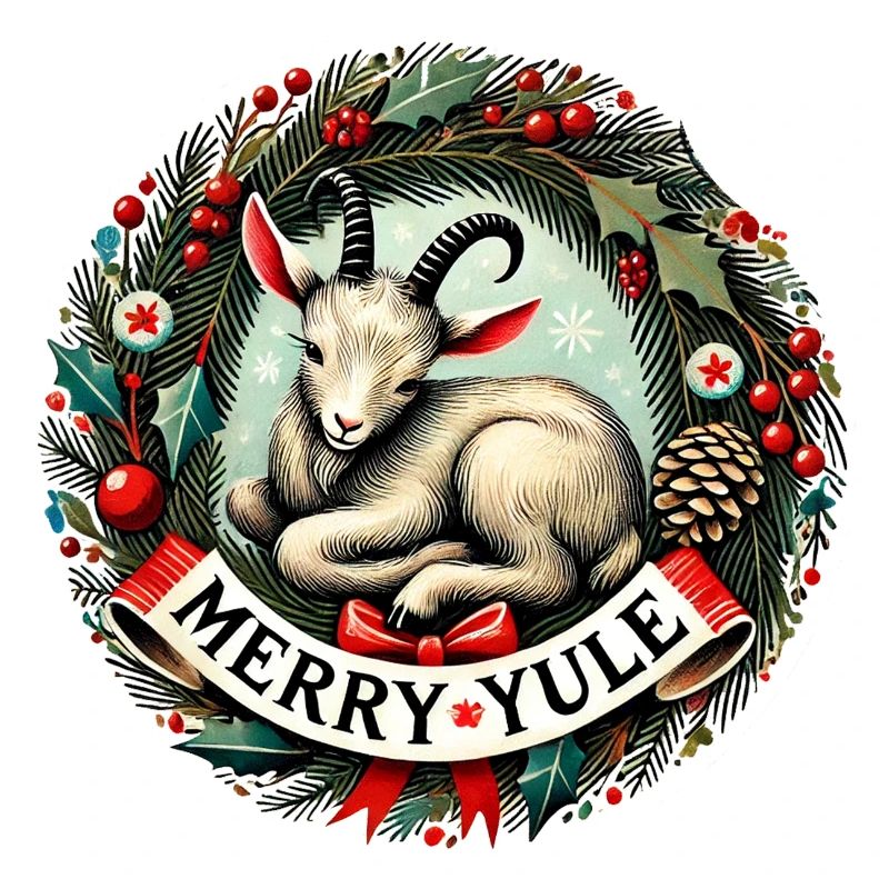 Joyeuse chèvre de Noël