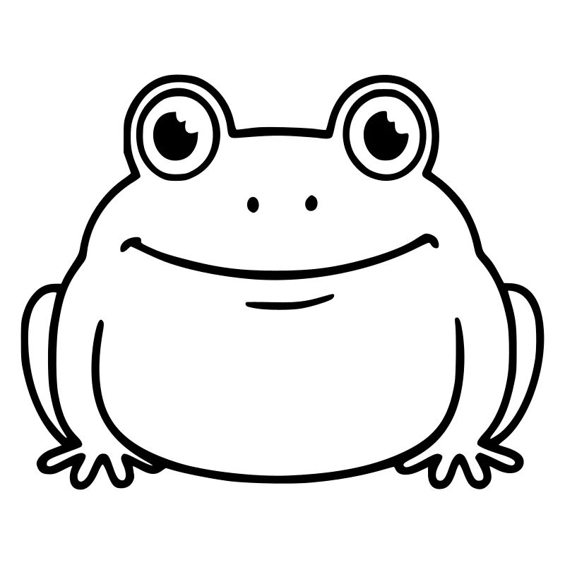 grenouille comme illustration vectorielle
